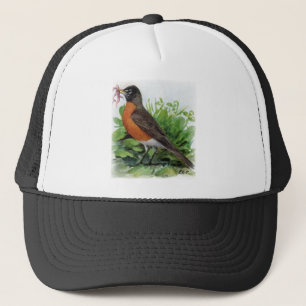 Gorra De Camionero Petirrojo americano