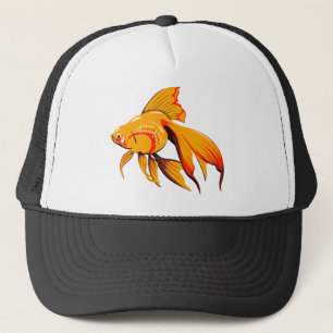 Gorra De Camionero pez dorado-24454_1280