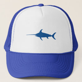 Gorra De Camionero Pez espada azul