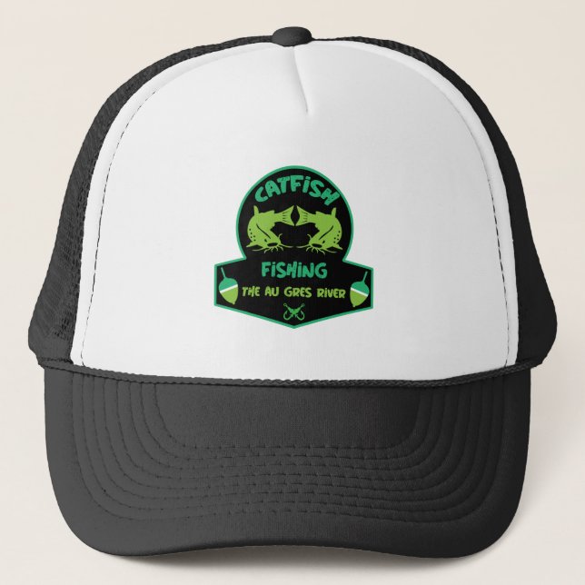 Gorra De Camionero Pez Gato Au Gres (Anverso)