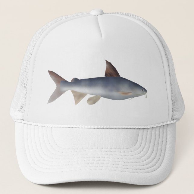 Gorra De Camionero Pez Gato Manchado (Anverso)