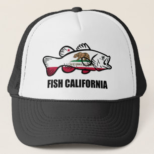Gorra De Camionero Pez Lubina de California