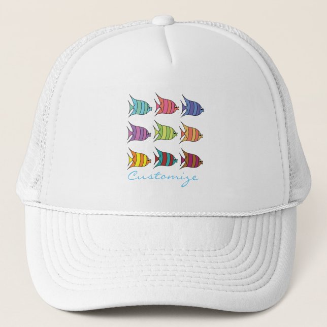 Gorra De Camionero Pez tropical multicolor Thunder_Cove (Anverso)