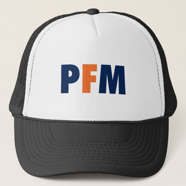GORRA DE CAMIONERO PFM (Anverso)