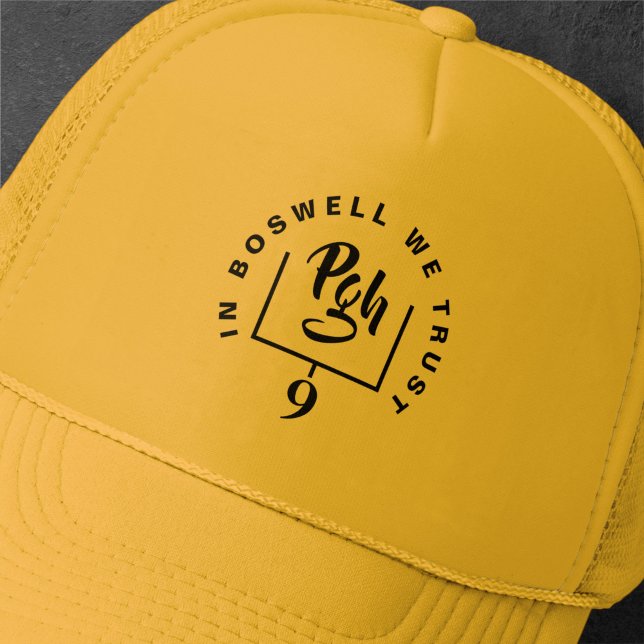 Gorra De Camionero Pgh Boswell We Trust Steel City Retro Hoodie (Subido por el creador)