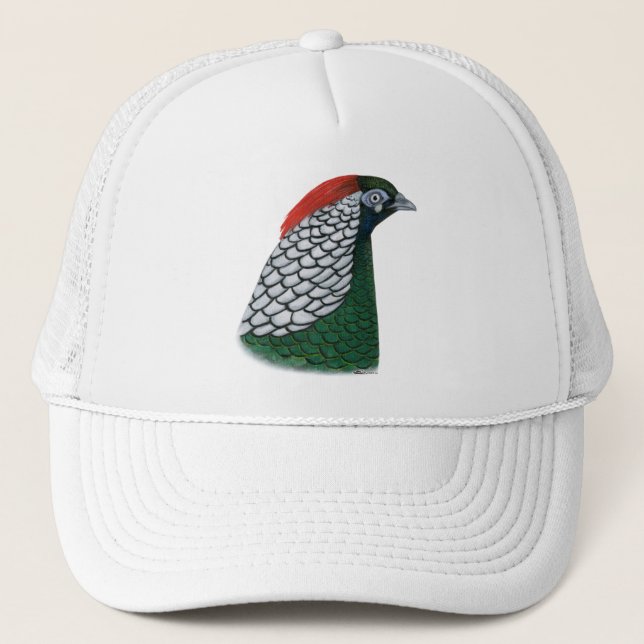 Gorra De Camionero Pheasant Head de Lady Amherst (Anverso)