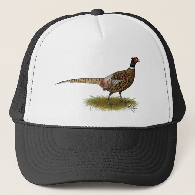 Gorra De Camionero Pheasant Rooster (Anverso)