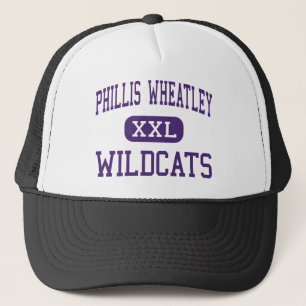 Gorra De Camionero Phillis Wheatley - gatos monteses - alto - Houston