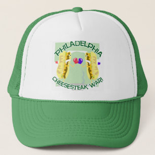 Gorra De Camionero Philly Cheesteak War Fun Slogan Personalizado