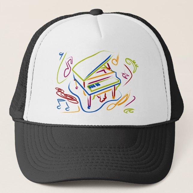 GORRA DE CAMIONERO PIANO (Anverso)