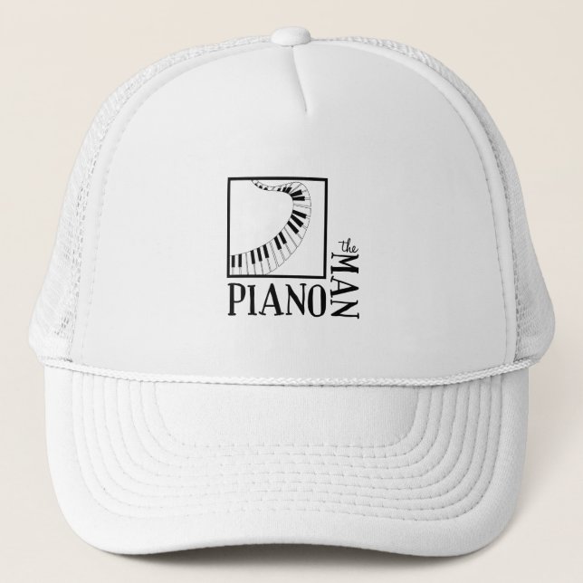 Gorra De Camionero Piano (Anverso)