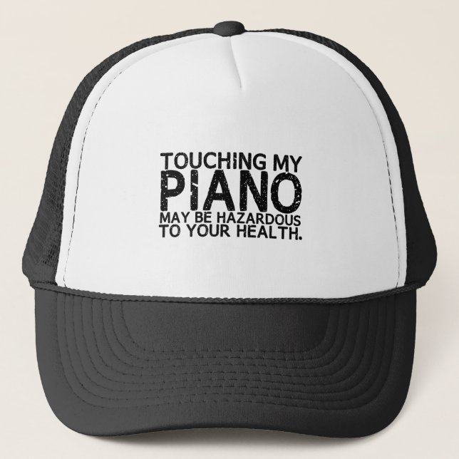 Gorra De Camionero Piano Hazard (Anverso)
