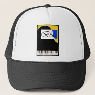 Gorra De Camionero Piano magnífico de los azules