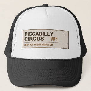 Gorra De Camionero Piccadilly Circus London - Vintage