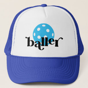 Gorra De Camionero Pickle Baller Funny Blue