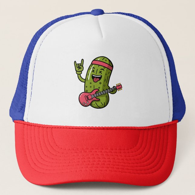 Gorra De Camionero Pickle Rock Star (Anverso)