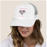 Gorra De Camionero Pickleball Gal con Paddle Monograma Nombre<br><div class="desc">Pickleball Gal ciertamente se merece un gorra que cuenta la historia — le encanta jugar y "la buena vida" hace esa declaración para ella. Sus iniciales / monograma sobre las palas y su nombre en la parte inferior. Divertido y único. Por ti mismo o hace un regalo maravilloso. Cualquier pregunta...</div>