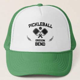 Gorra De Camionero Pickleball Paddle & Ball Bend Oregon USA