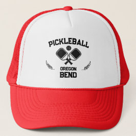 Gorra De Camionero Pickleball Paddle & Ball Bend Oregon USA
