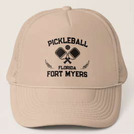 Gorra De Camionero Pickleball Paddle Ball Fort Myers Florida Personal