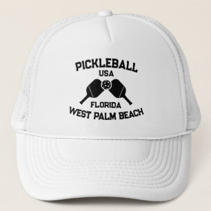Gorra De Camionero Pickleball Paddle Ball West Palm Beach Estados Uni