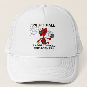 Gorra De Camionero Pickleball se bate bien con otros