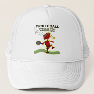 Gorra De Camionero Pickleball se bate bien con otros