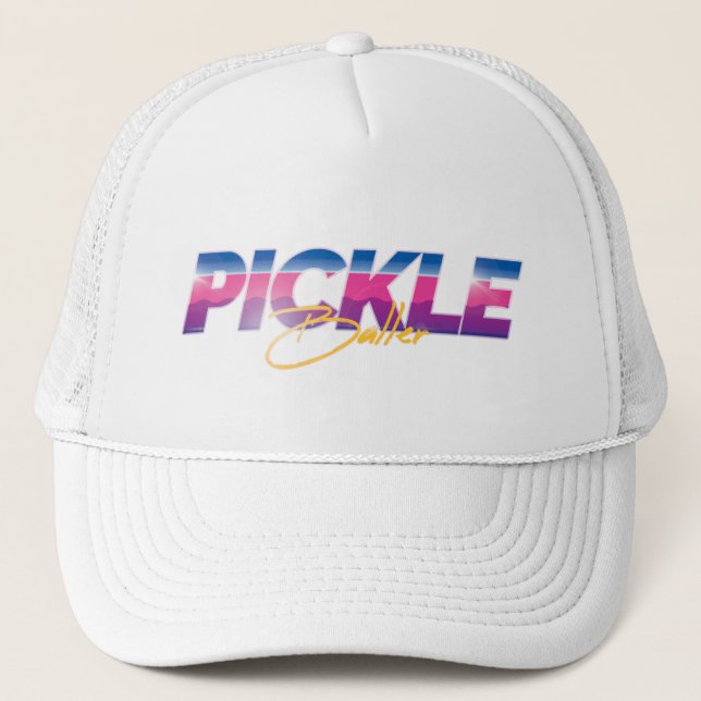 Gorra De Camionero Pickleballer (Anverso)