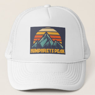 Gorra De Camionero Pico Humphreys Arizona Turquesa Retro