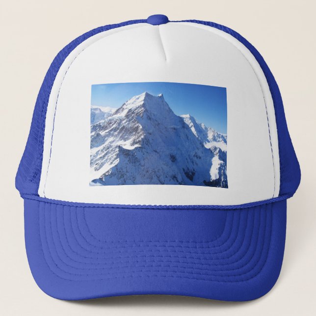 Gorra De Camionero Pico Monte Cook (Aoraki), Nueva Zelanda (Anverso)