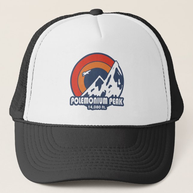 Gorra De Camionero Pico Polemonium California Sun Eagle (Anverso)