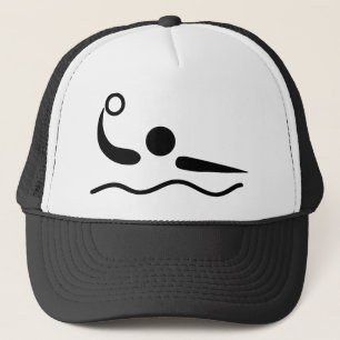 Gorra De Camionero Pictograma de Waterpolo del water polo