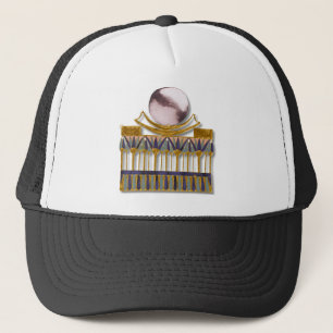 Gorra De Camionero Pictorado de la Luna en el Antiguo Egipto