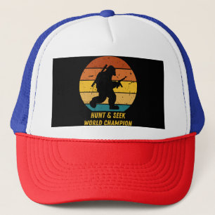 Gorra De Camionero Pie Grande No Quiere Esconderse Y Buscar Más Ahora