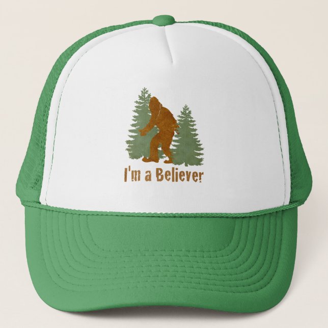 Gorra De Camionero Pie grande - Soy creyente (Anverso)