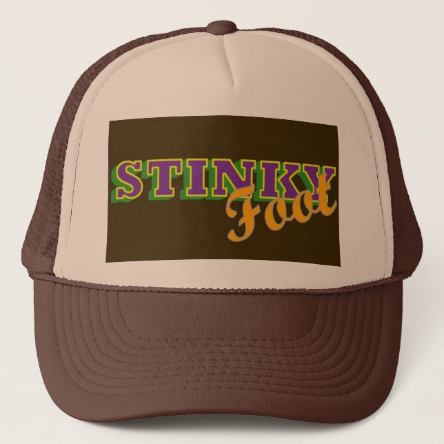 Gorra De Camionero Pie Stinky (Anverso)