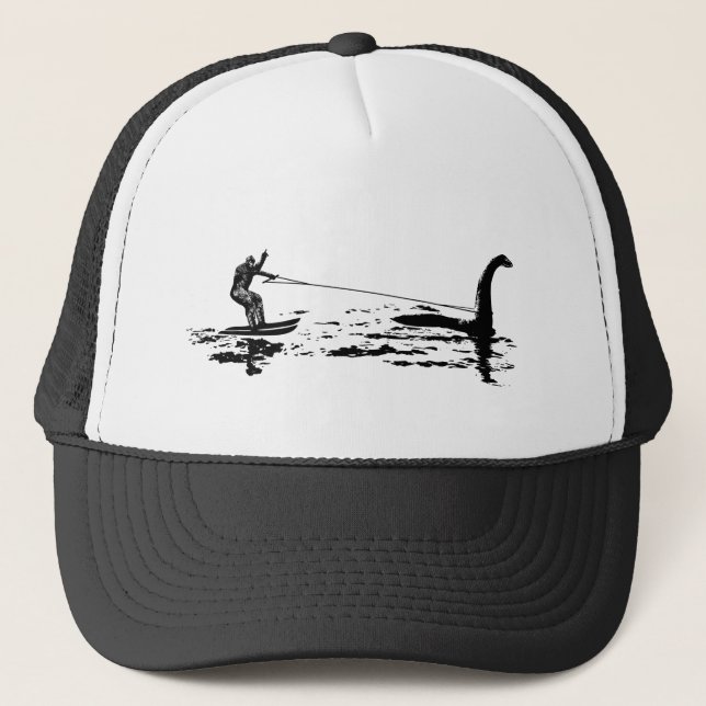 Gorra De Camionero Pie y Nessie grandes (Anverso)