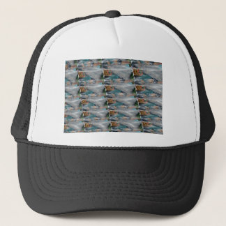Gorra De Camionero Piedras de mármol maravillosas de las gemas n