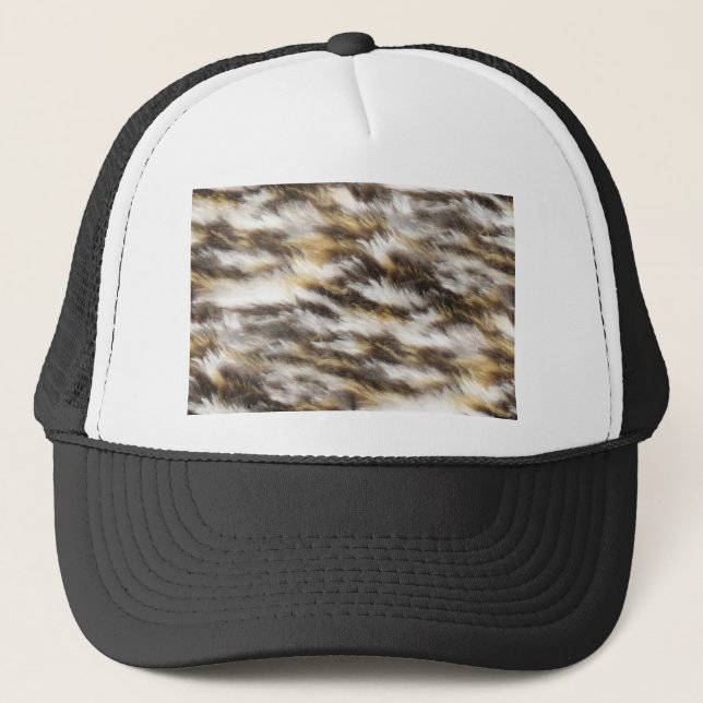 Gorra De Camionero piel de leopardo (Anverso)