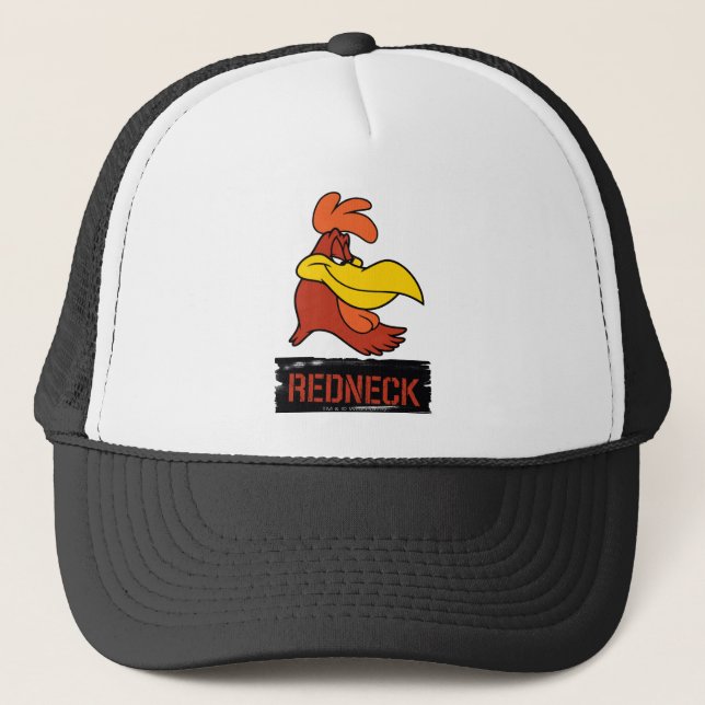 Gorra De Camionero Piel roja (Anverso)