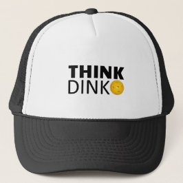 Gorra De Camionero Piense Dink (Pickleball)