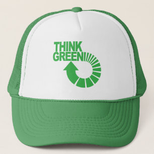 Gorra De Camionero piense el verde