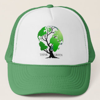 Gorra De Camionero Piense el verde