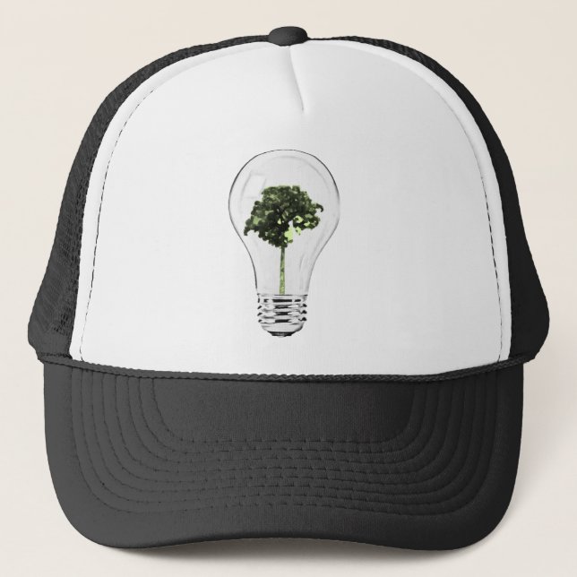 Gorra De Camionero Piense que el verde piensa Smart (Anverso)
