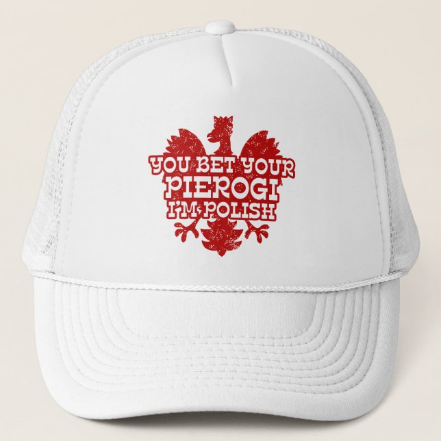 Gorra De Camionero Pierogi polaco (Anverso)