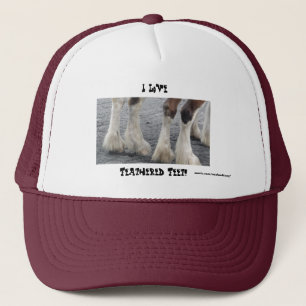 Gorra De Camionero Pies Feathered