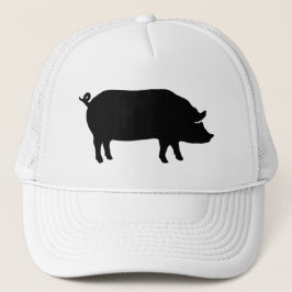 Gorra De Camionero Pig Silhouette