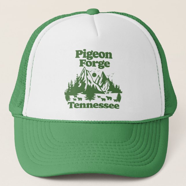 Gorra De Camionero Pigeon Forge Tennessee (Anverso)