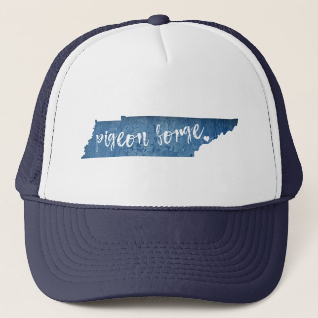 Gorra De Camionero Pigeon Forge Tennessee Grain (Anverso)
