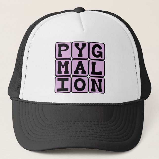 Gorra De Camionero Pigmalión, obra de Shaw (Anverso)